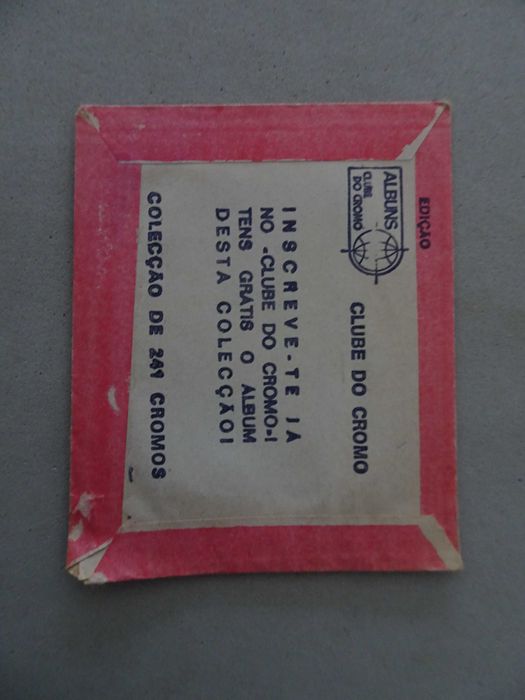 Carteira de cromos fechada Mundial de futebol Munique 1974 Clube Cromo