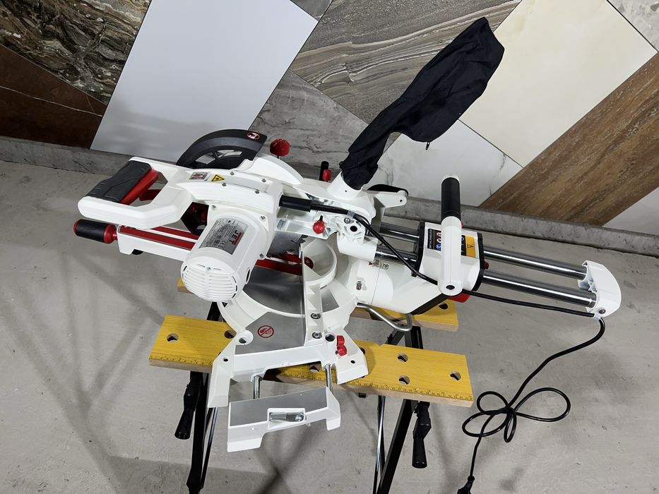 Пила торцовочная с протяжкой JET JSMS-8L Лазер 1500 Вт Официальная