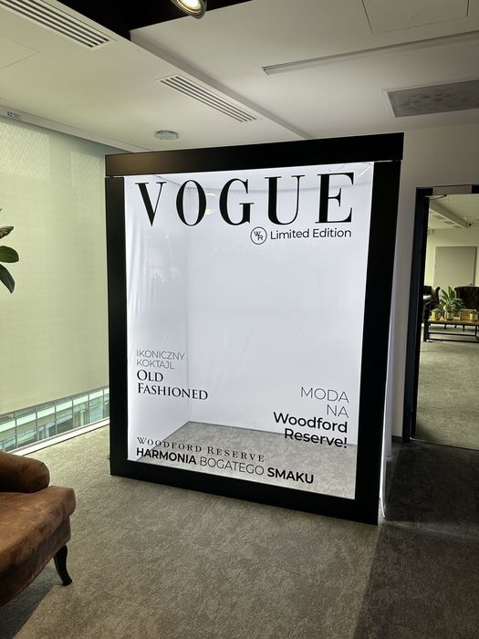 Photobox MAGAZINE Vogue wedding na urodziny, wesele, eventy, imprezy