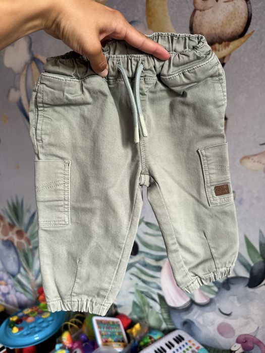 Spdonie bojowki khaki kieszenie 68