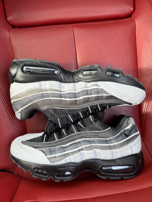 (БЕЗ ПЕРЕДОПЛАТИ)Nike Air Max 95 x CDG найк аір макс 95 сдж сірі