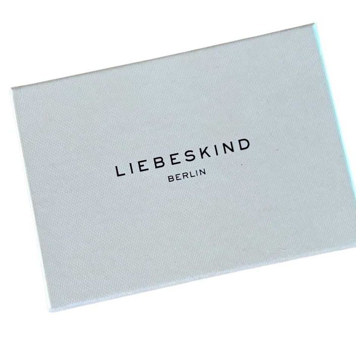 Liebeskind Berlin portfel/etui na karty skóra naturalna Czarne kod2233