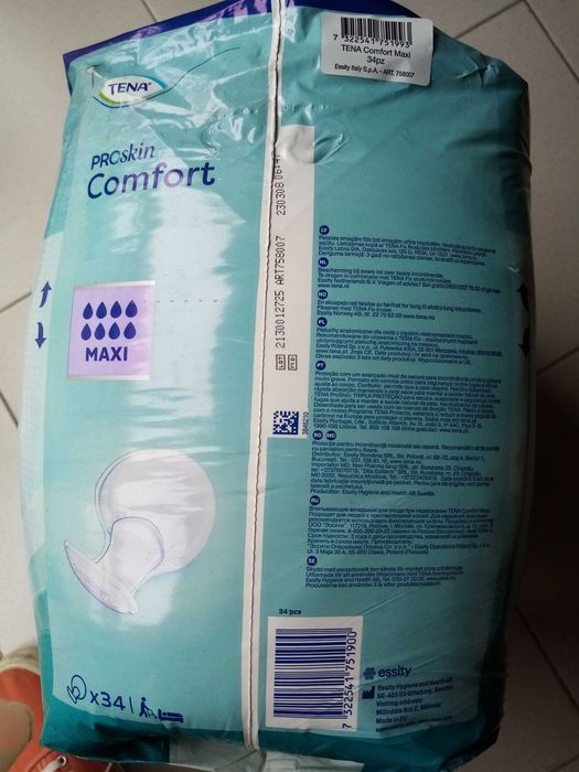 Pensos para adulto com 34 unidades (TENA)