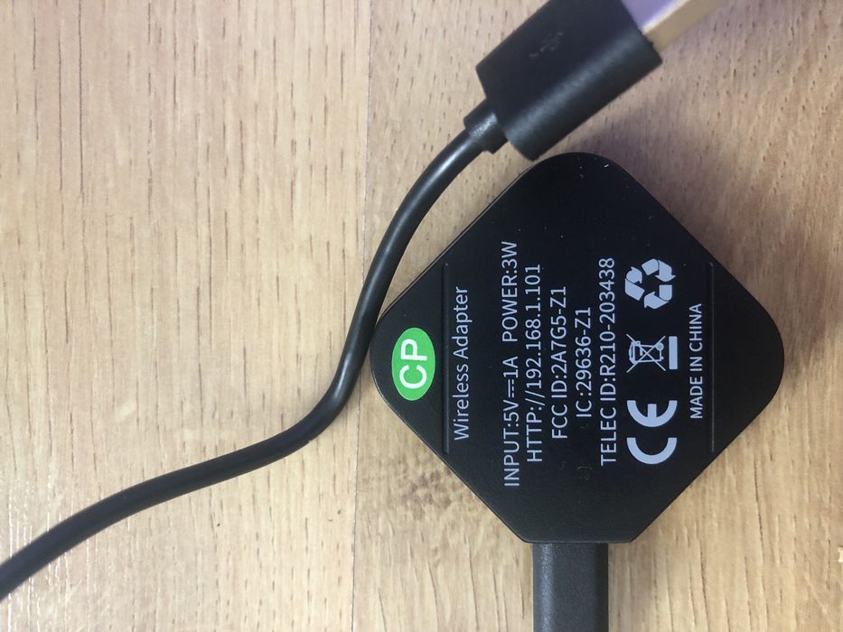 бездротовий адаптер CarPlay CP-BOX.