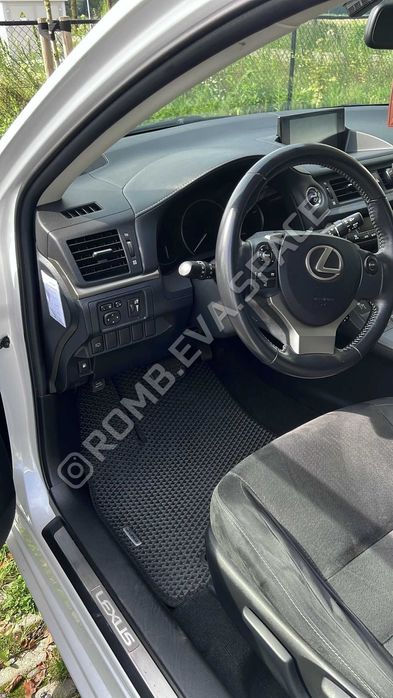 ‼️ АКЦІЯ ВСЕСЕЗОННІ Коврики EVA в салон багажник (Ромб, Сота, Крапля)