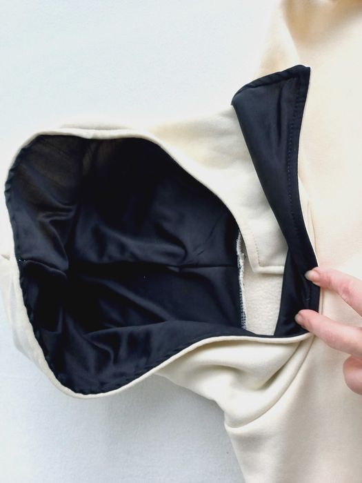 Толстовка худі беж кардіо начос, довжина 68 см.