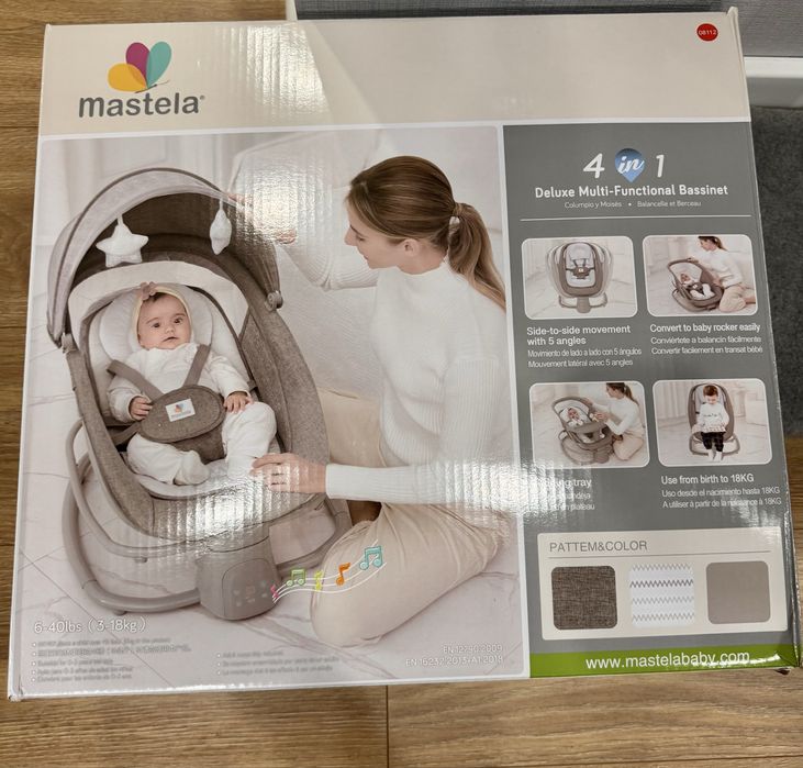 Заколисуючий центр Mastela 4 в 1