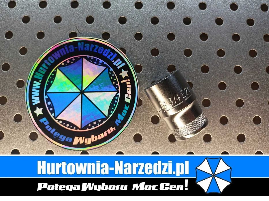 19mm 3/4" E24 nasadka 1/2" nasadka calowa HONIDRIVE Nasadka 19mm TORX