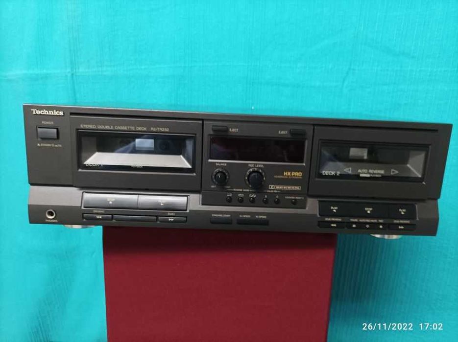 Leitor Gravador Technics RS-TR232 HX PRO
