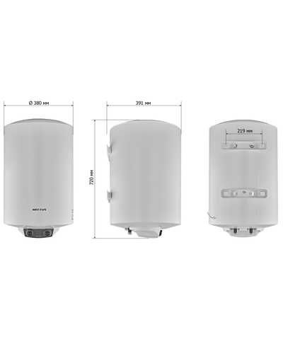 Бойлер MIXXUS WH-08050 Round Dry 50 сухой тєн