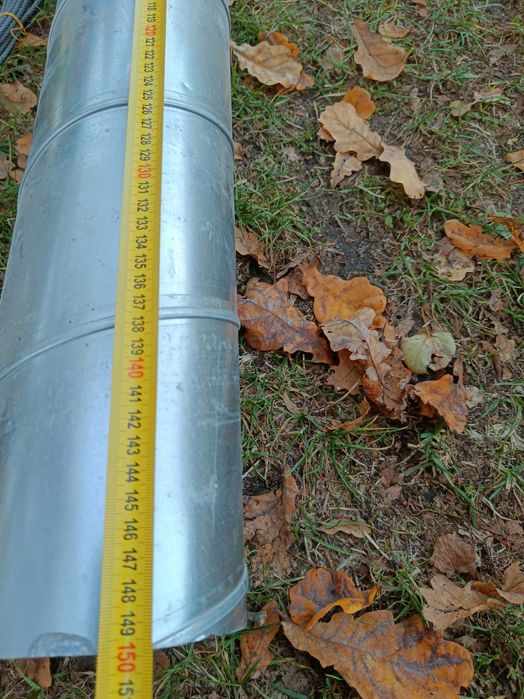 Rura wentylacyjna SPIRO ocynk 1 5 m srednica 125 mm