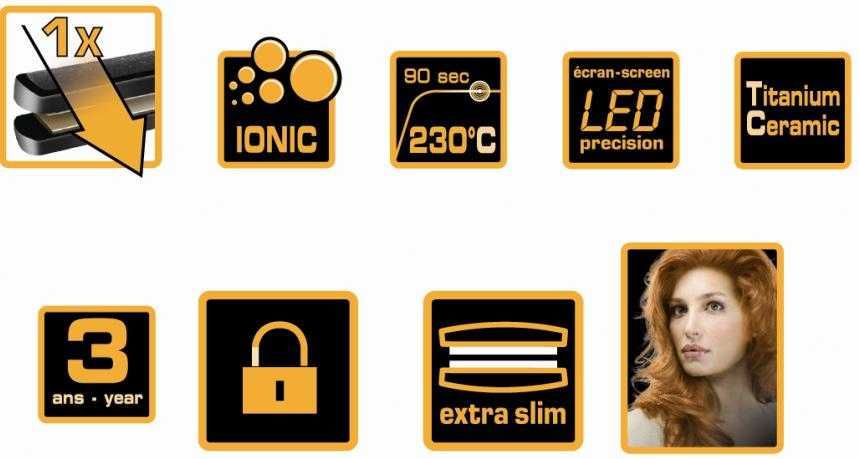Prostownica BABYLISS iPro 230 Ionic Nano Titanium Ceramic