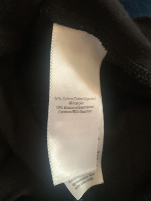 DKNY leginsy czarne sportowe z lampasami