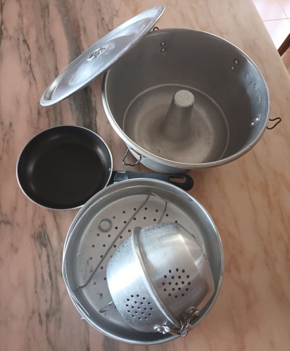 Conjunto de utensílios de cozinha