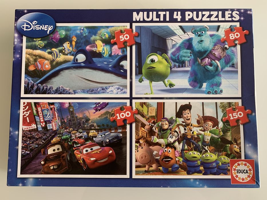 EDUCA - 4 Puzzles (Disney)