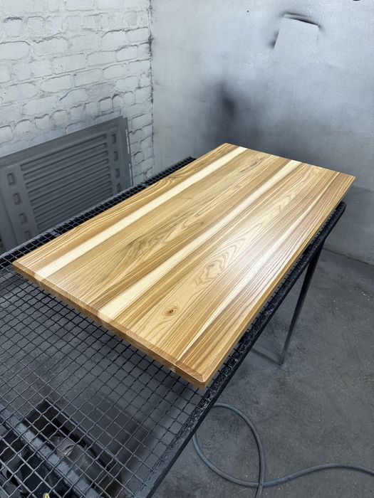 В НАЯВНОСТІ стільниця з вʼязу  1300*700*40 столешница из дерева лофт