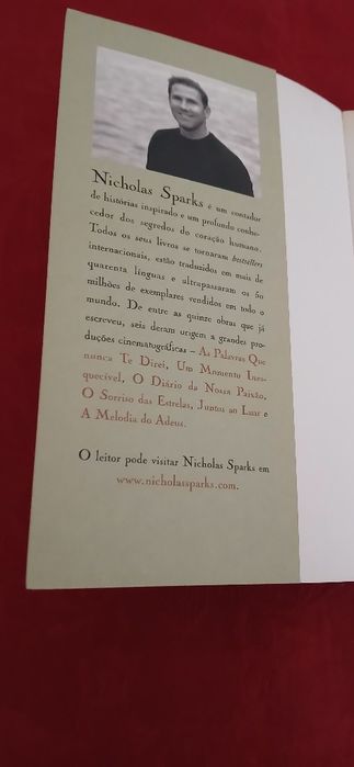 Um refúgio para a vida de Nicholas Sparks