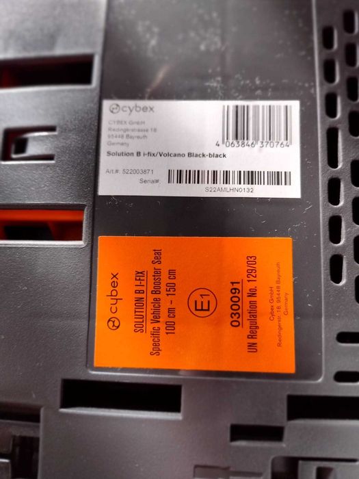 Fotelik samochodowy Cybex Solution B I-Fix stan idealny