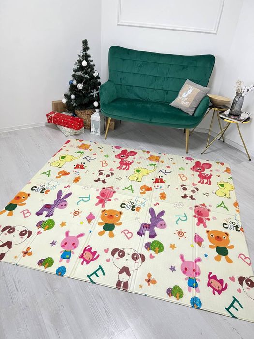 Суперціна! Розвиваючий термокилимок двосторонній! Термоковрик! Коврик