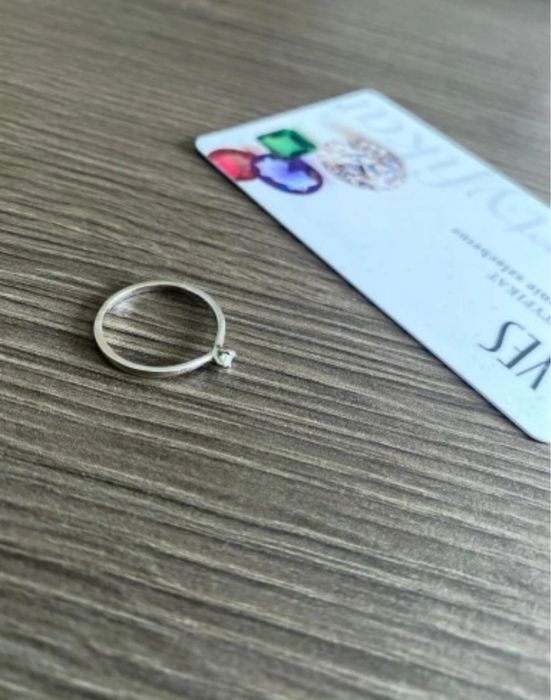 Pierścionek zaręczynowy Diament YES