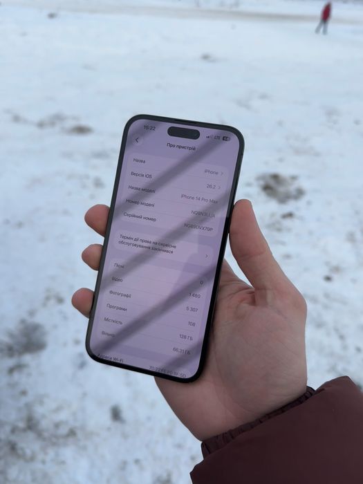 Iphone 14 Pro Max 128gb black Айфон 14 Про Макс 128гб чорний неверлок