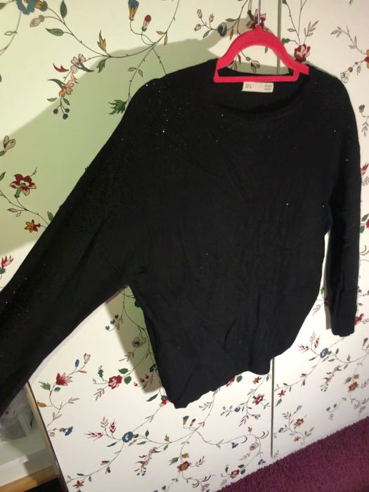 Sweter cardigan krysztalki Sfera Bershka 36 S