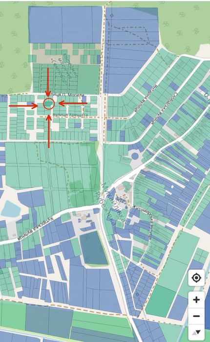 Ділянка 9 соток під забудову. Поруч КМ Святобор