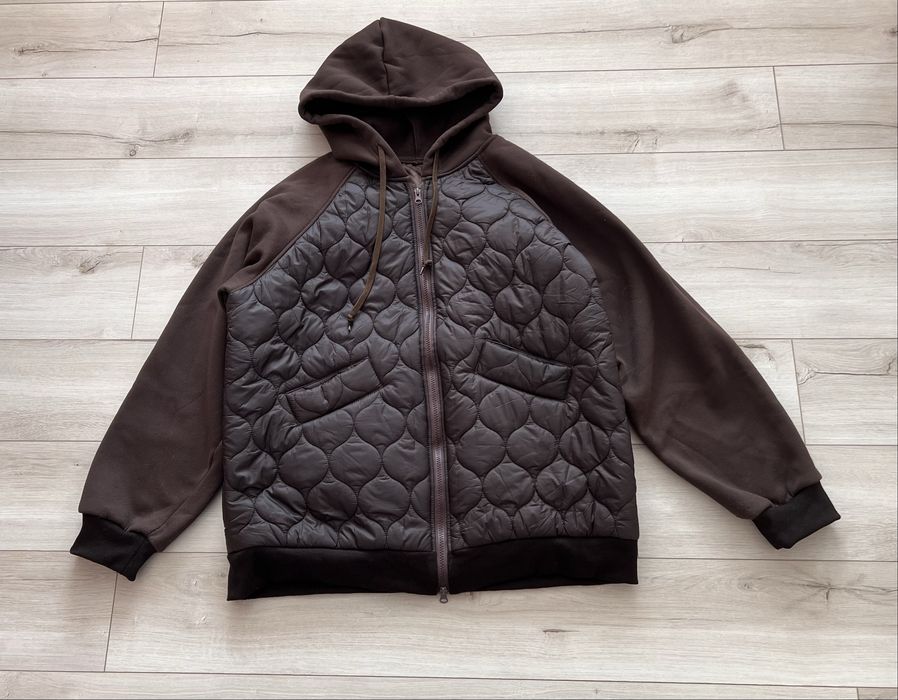 Легка весняно-осіння куртка-худі з капюшоном, розмір 50-52 (XL)