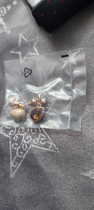 Podwójny łańcuszek , zestaw z kolczykami Nowy Avon