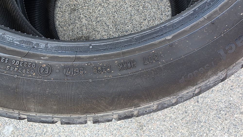Зимові Continental 295/40 R20 + 265/45 R20 комплект Porsche Macan