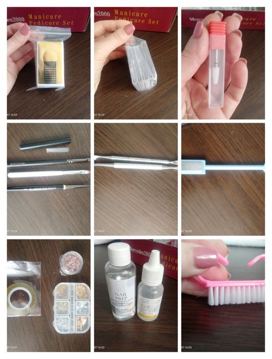 Лаки та лампи для манікюру