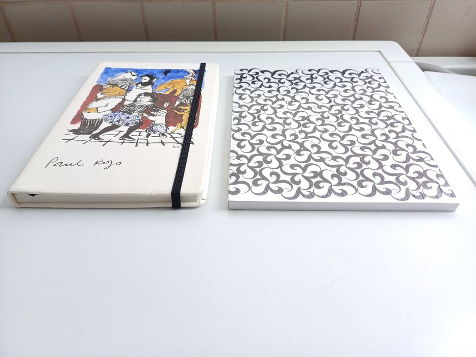 2 cadernos A5: Paula Rego + Make Notes - NOVOS