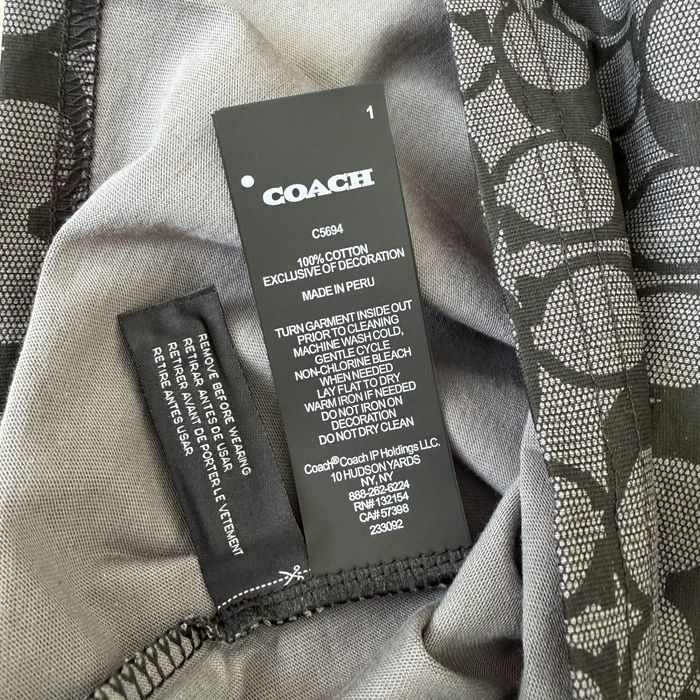 COACH чоловіча футболка