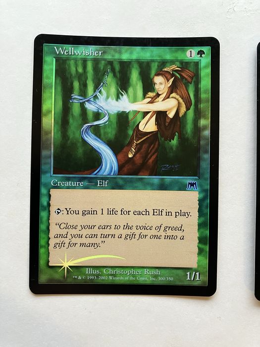 Mtg , Wellwisher playset Foil