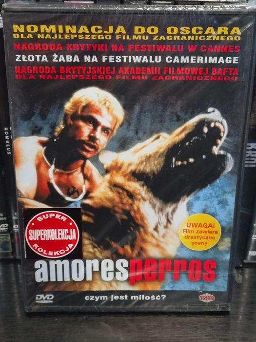 Amores Perros DVD Inarritu,nowy, folia