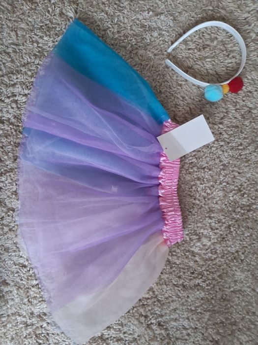 Отдам новую фатиновую юбку на девочку 1 годик и обруч