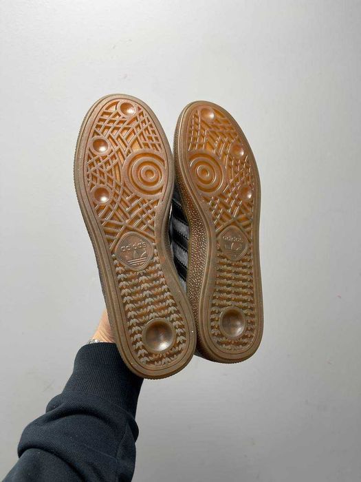 Мужские кроссовки Adidas Spezial Grey Black Brown. Размеры 40-45