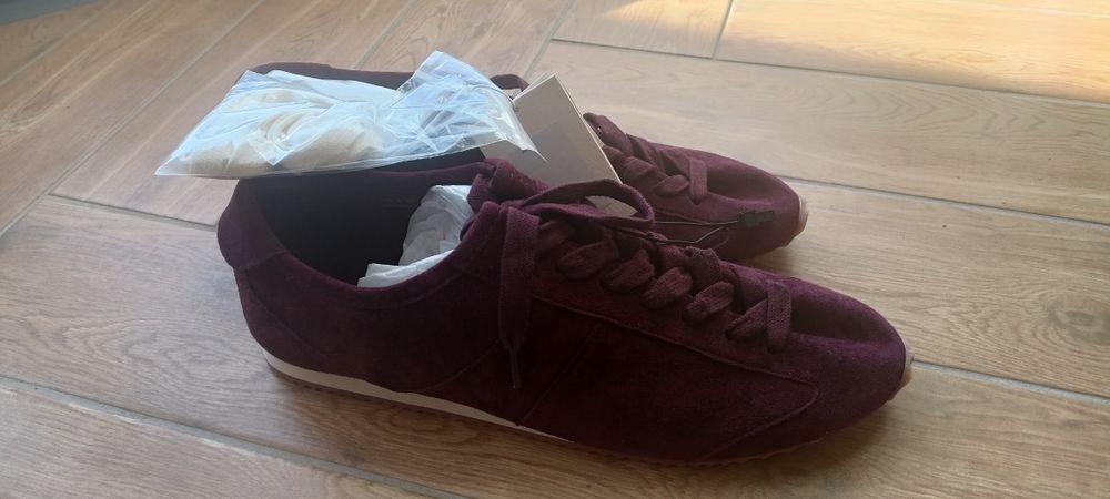 Skórzane półbuty,buty Reserved