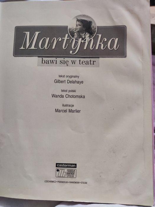 Martynka bawi się w teatr - Wanda Chotomska