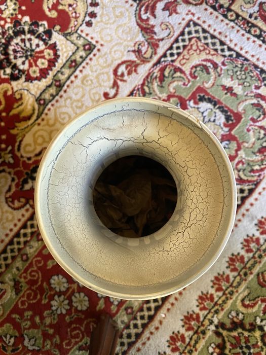 Vaso com motivos florais