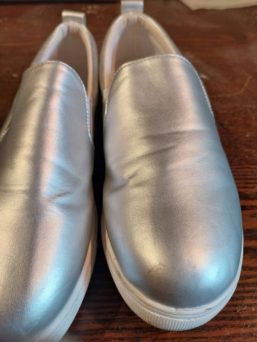 Sapatilhas prateadas t.38/39