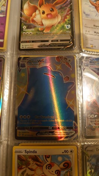 Karta pokemon ditto vmax shainy