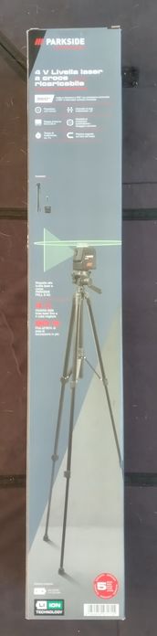 Laser linhas cruzadas 360° Parkside Performance 4V