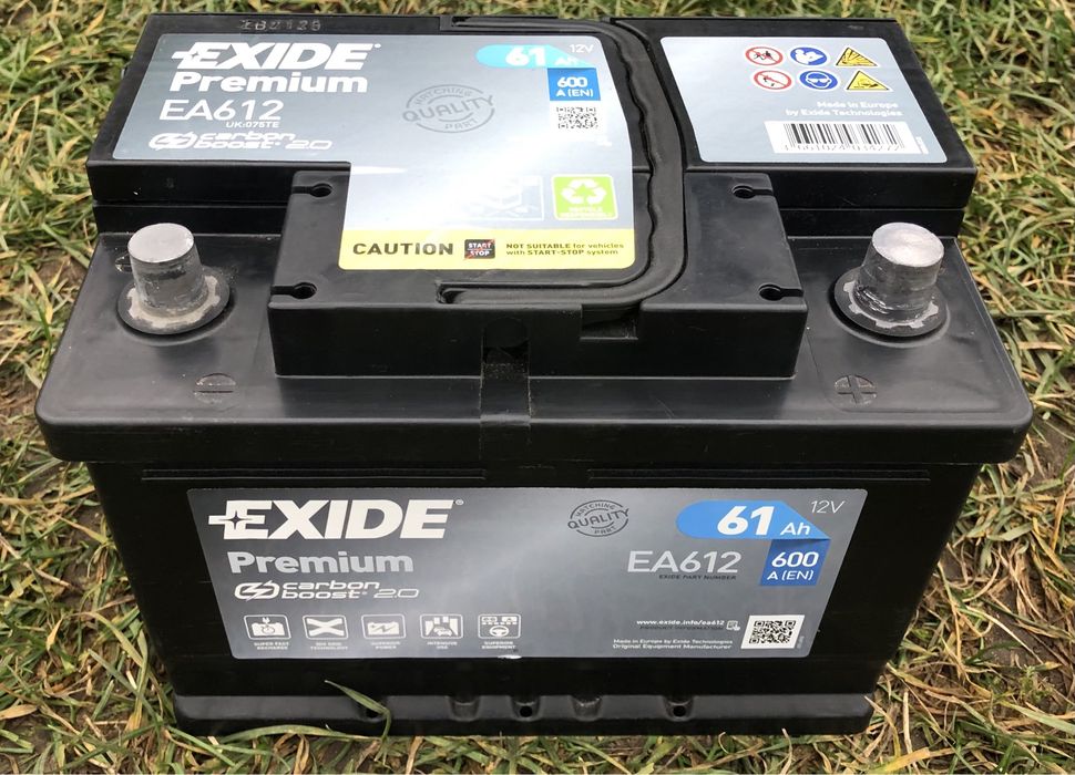akumulator Exide Premium EA612 61Ah nowy