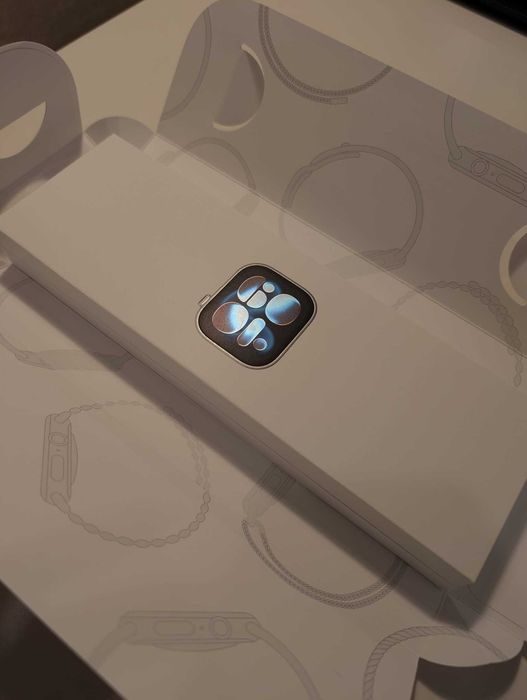 APPLE Watch Series 11, 42mm Cinza Alum. Bracelete Preta Novo Selado