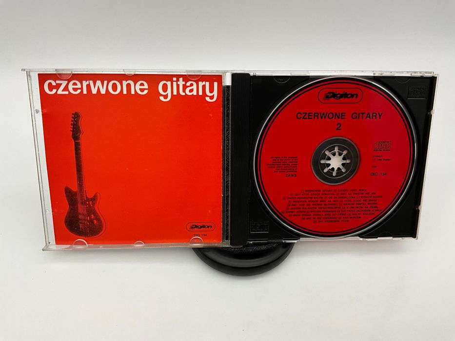 Czerwone Gitary – 2 CD, Pop/Rock 1992, Pierwsze wydanie