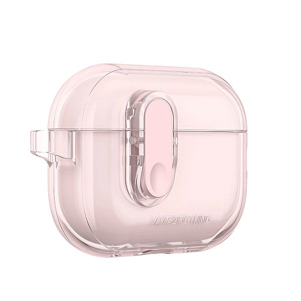 Etui silikonowe AMAZINGTHING Minimal Case do AirPods Pro 2 - różowe