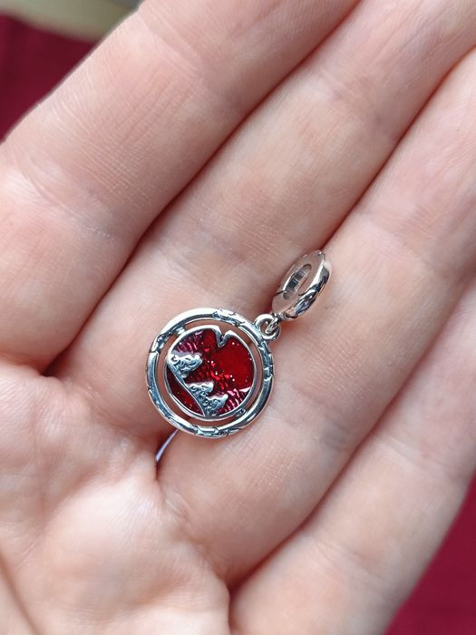 Charms zawieszka srebrna Stranger Things