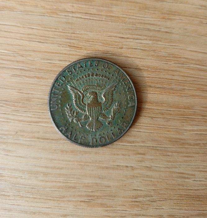 Moneta Half dollar 1967