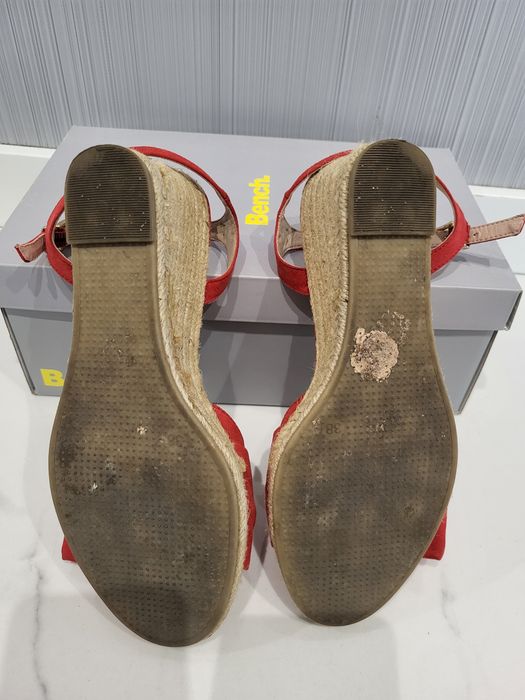 Espadryle  na koturnie, rozmiar. 38